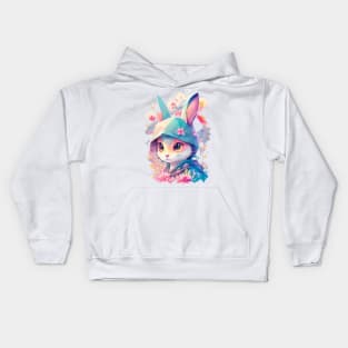 beautiful bunny Kids Hoodie